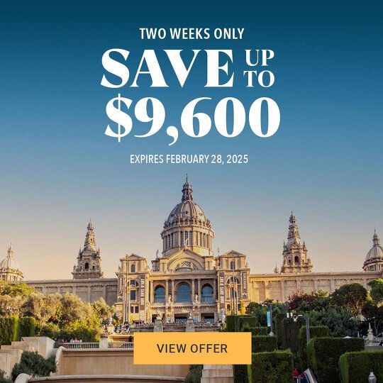 Up To $9,600 Reasons To Sail with Silversea